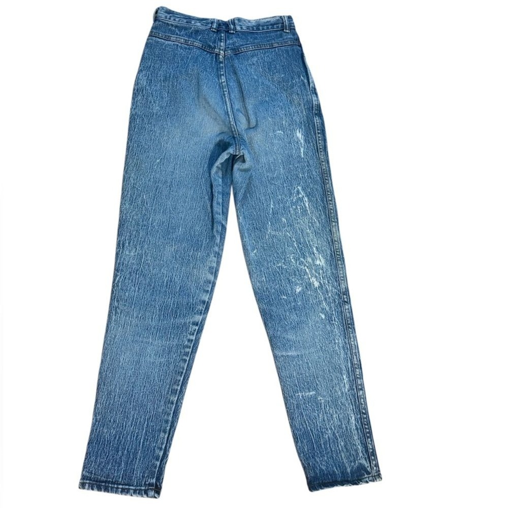 VTG Jordache Studio 80's Womens High Rise acid wash Jeans  Hong Kong size‎ 12
